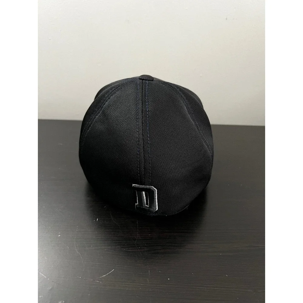 Dallas Cowboys Authentic Headwear Black Stretch Fit Mesh Cap Hat S/M Star Logo